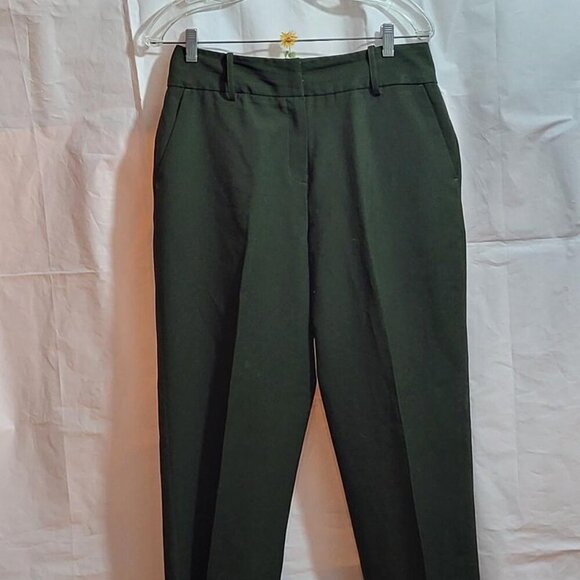 Larry Levine Sport Pants - Larry Levine Sport, Women's Green Dress Pants, Size 12